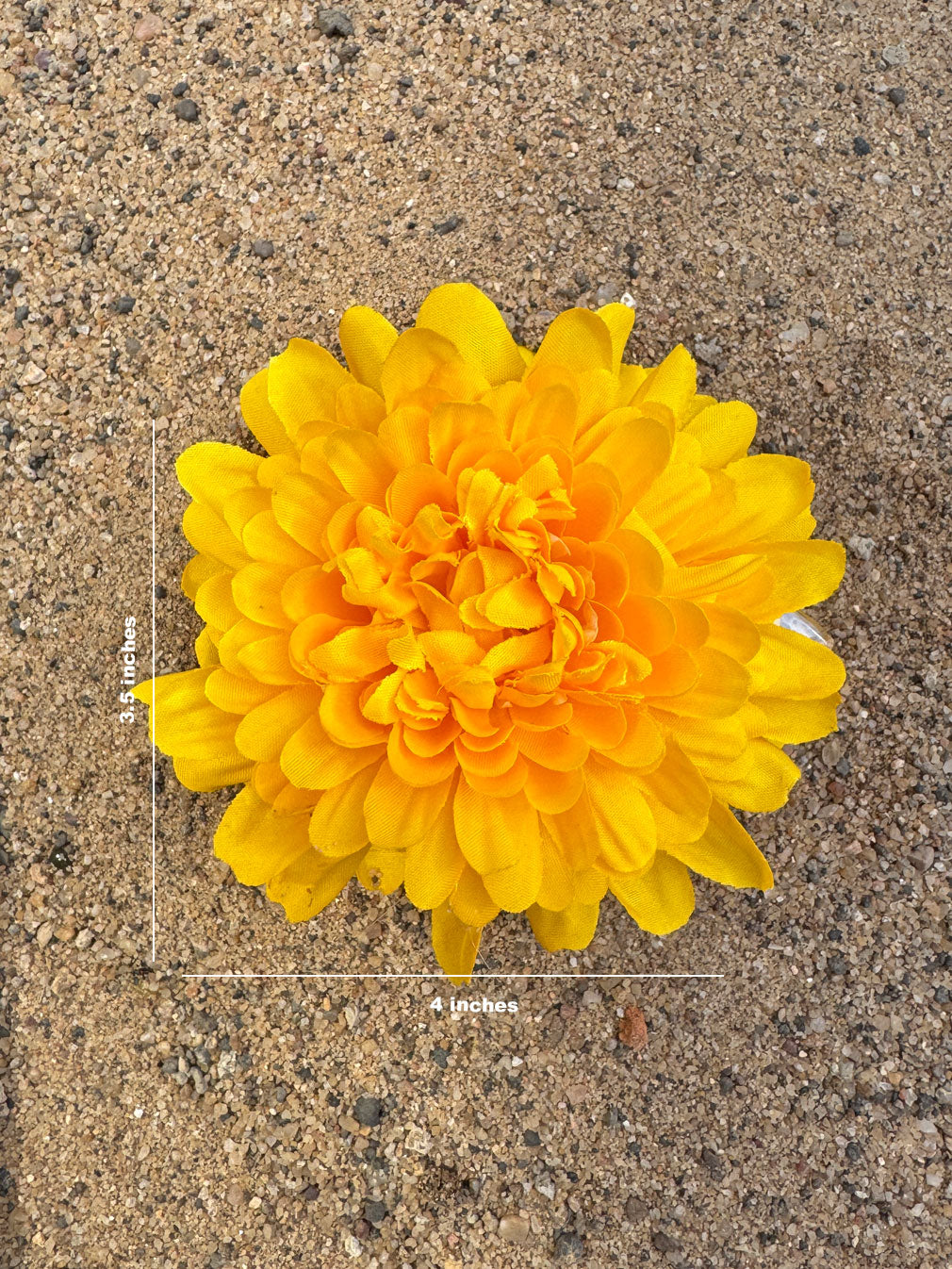Laguna Hair clip- Sunshine yellow