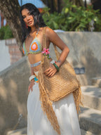 Samoa Raffia Bag