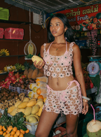 Pink Lagoon Crochet Set